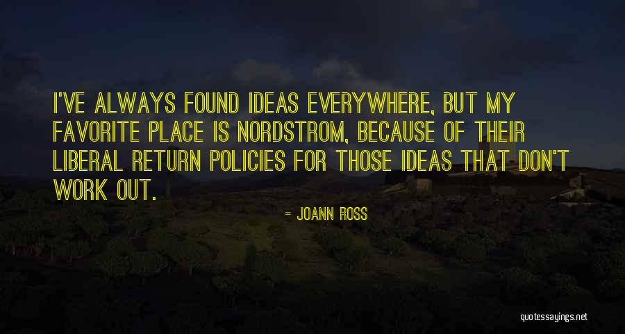 Favorite Place Quotes By JoAnn Ross