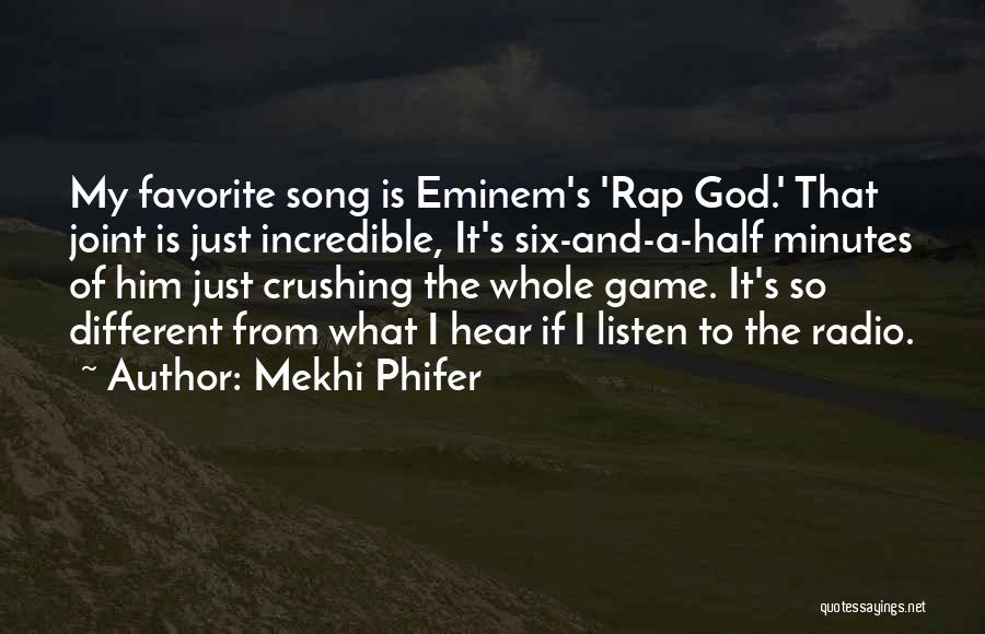 Favorite Quotes By Mekhi Phifer