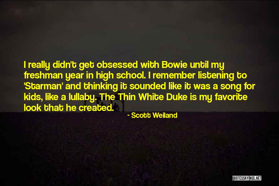 Favorite Song Quotes By Scott Weiland