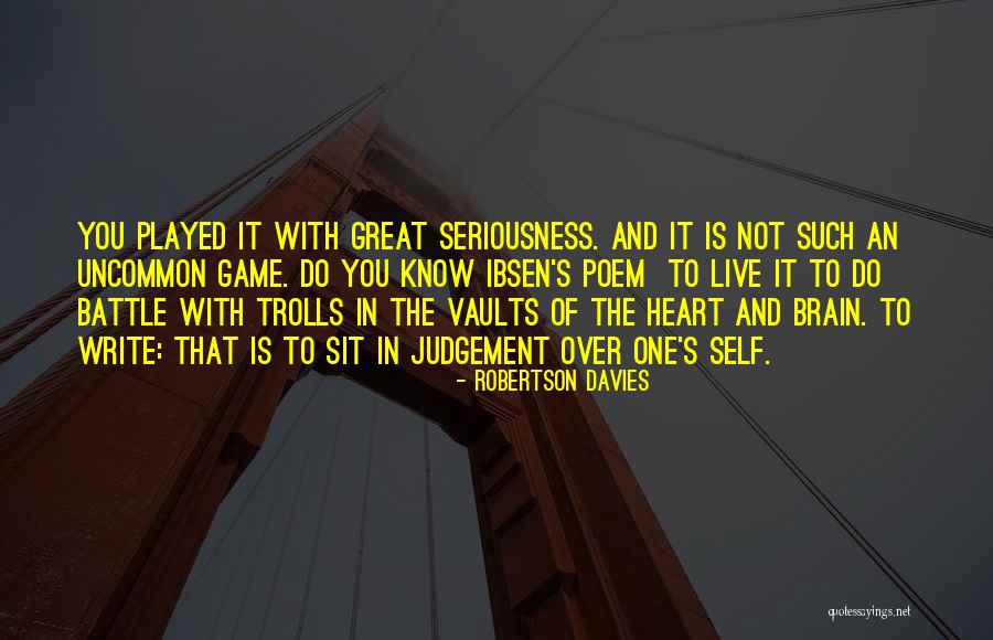 Favoritism On Kids Quotes By Robertson Davies Favoritism On Kids Quotes By Robertson Davies