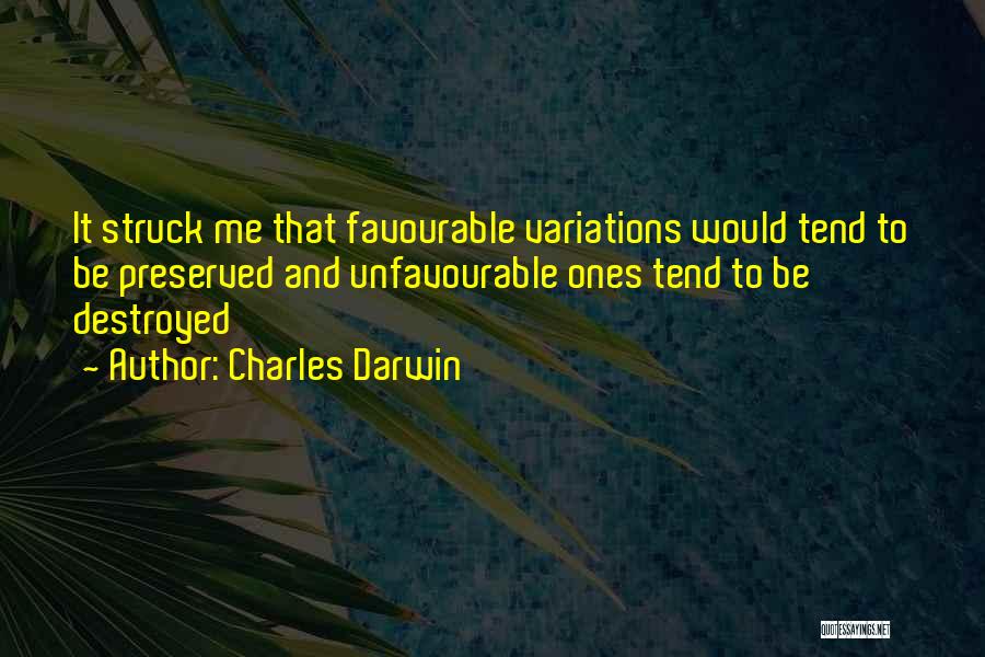 Favourable Quotes By Charles Darwin