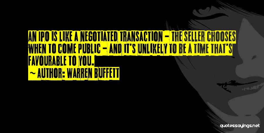 Favourable Quotes By Warren Buffett