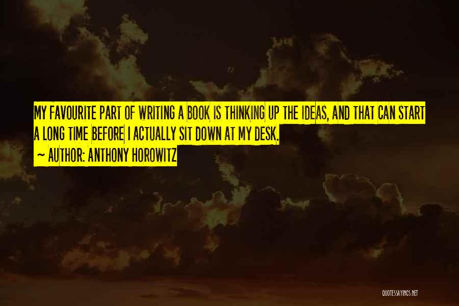 Favourite Book Quotes By Anthony Horowitz