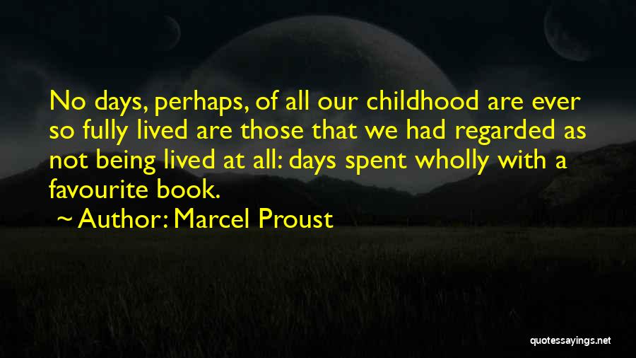 Favourite Book Quotes By Marcel Proust