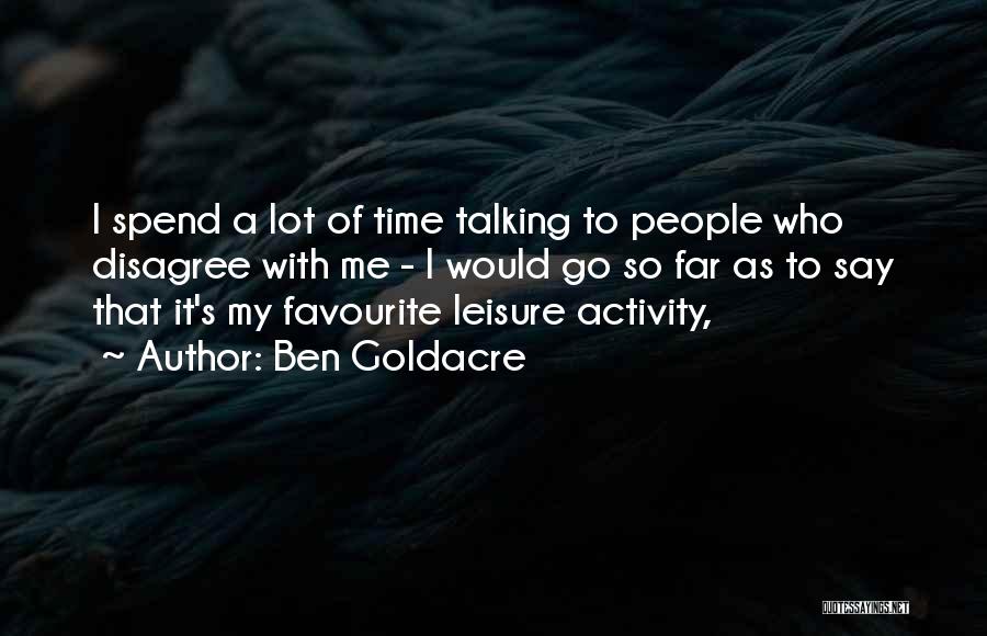 Favourite Quotes By Ben Goldacre