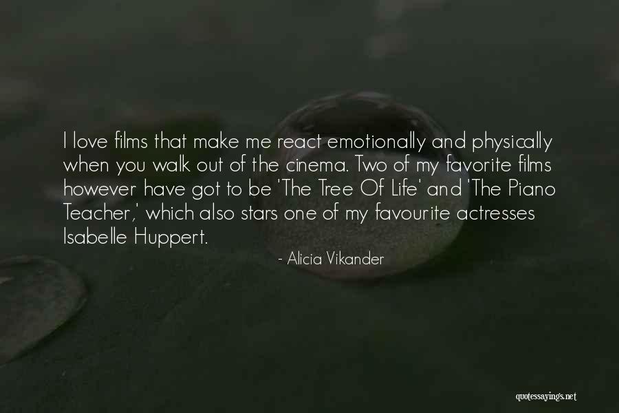 Favourite Teacher Quotes By Alicia Vikander