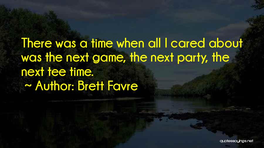 Favre Quotes By Brett Favre