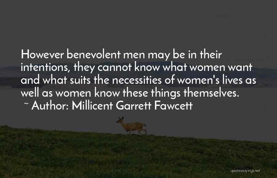 Fawcett Quotes By Millicent Garrett Fawcett