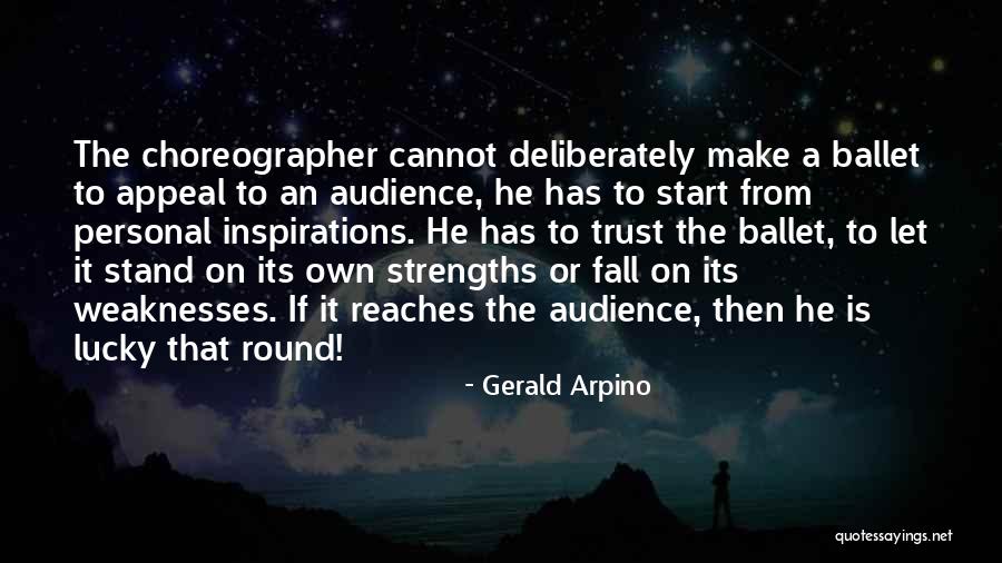 Fayza Kitchen Quotes By Gerald Arpino Fayza Kitchen Quotes By Gerald Arpino