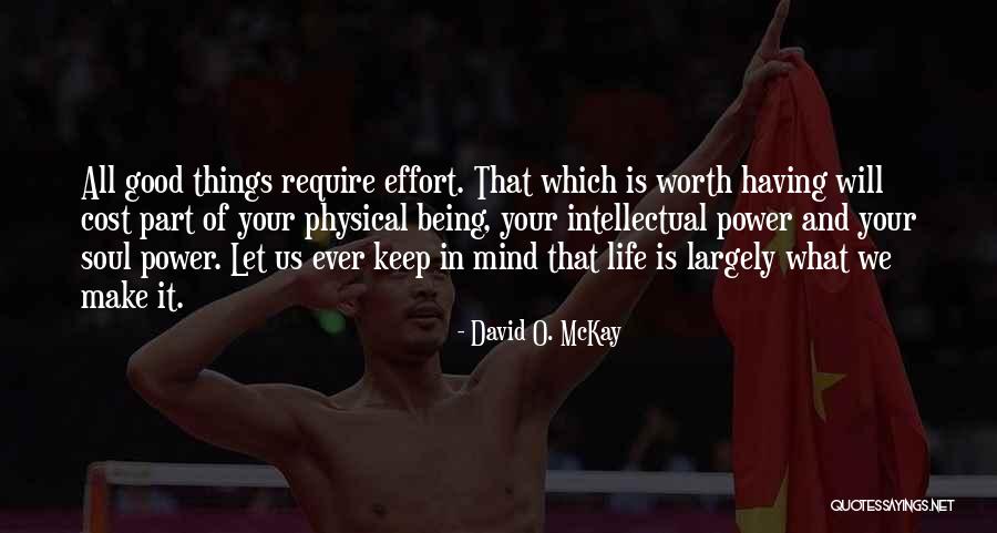 Fazal Qureshi Quotes By David O. McKay Fazal Qureshi Quotes By David O. McKay