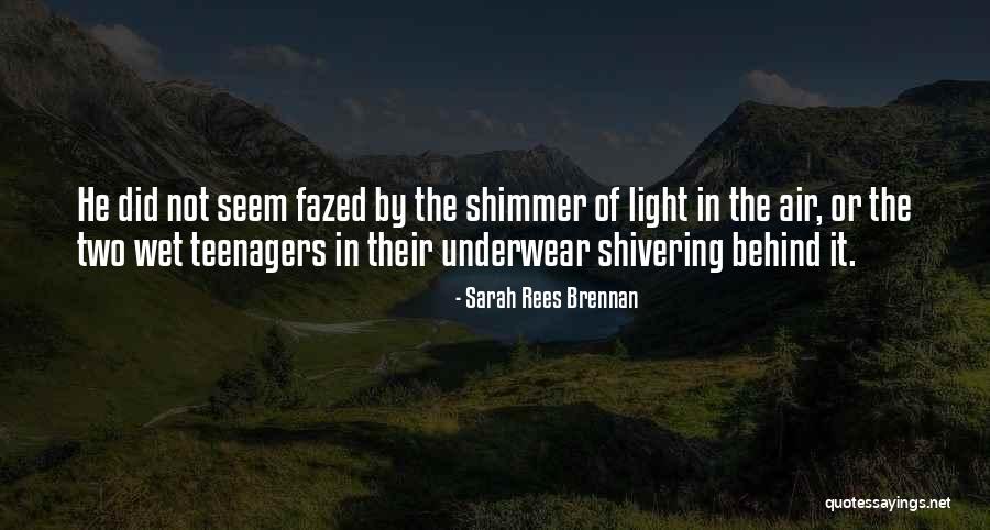 Fazed Quotes By Sarah Rees Brennan Fazed Quotes By Sarah Rees Brennan
