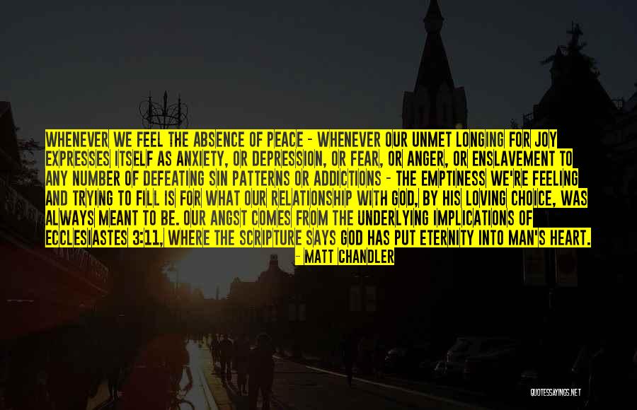 Fear And Anger Quotes By Matt Chandler Fear And Anger Quotes By Matt Chandler