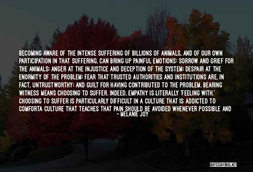 Fear And Anger Quotes By Melanie Joy Fear And Anger Quotes By Melanie Joy