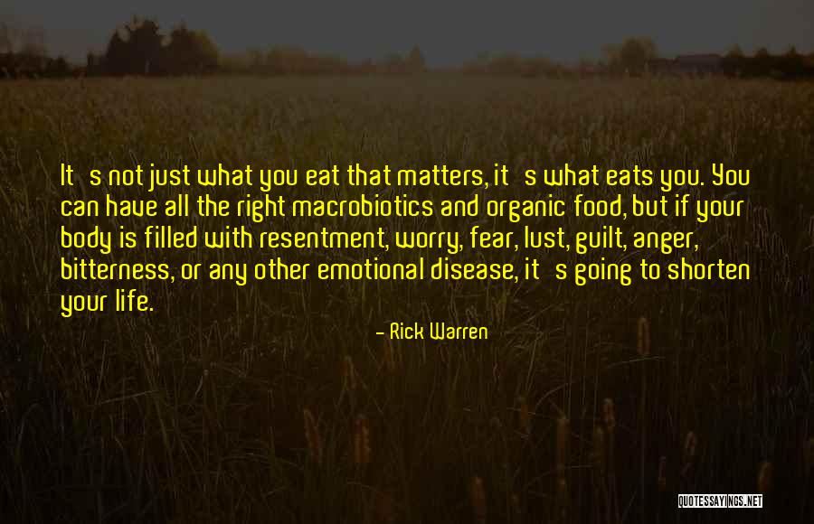 Fear And Anger Quotes By Rick Warren Fear And Anger Quotes By Rick Warren