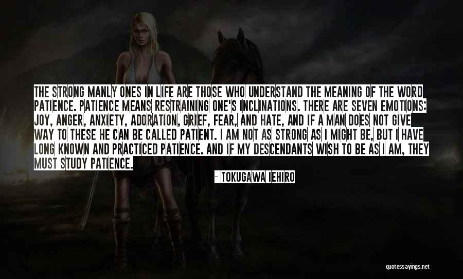 Fear And Anger Quotes By Tokugawa Iehiro Fear And Anger Quotes By Tokugawa Iehiro