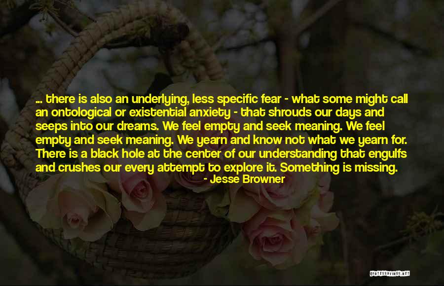 Fear And Anxiety Quotes By Jesse Browner Fear And Anxiety Quotes By Jesse Browner