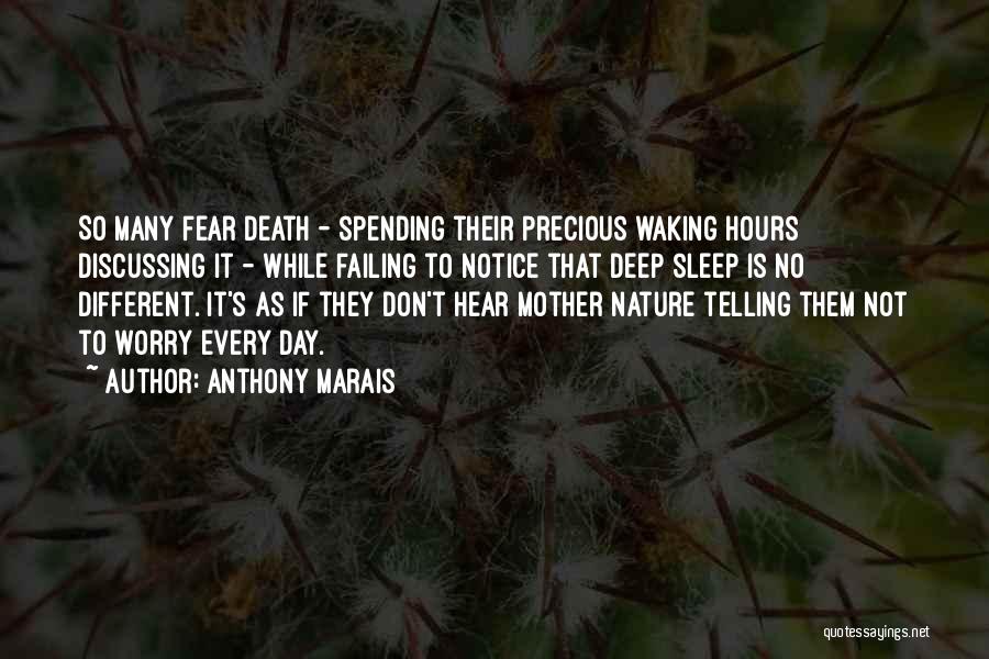 Fear And Death Quotes By Anthony Marais