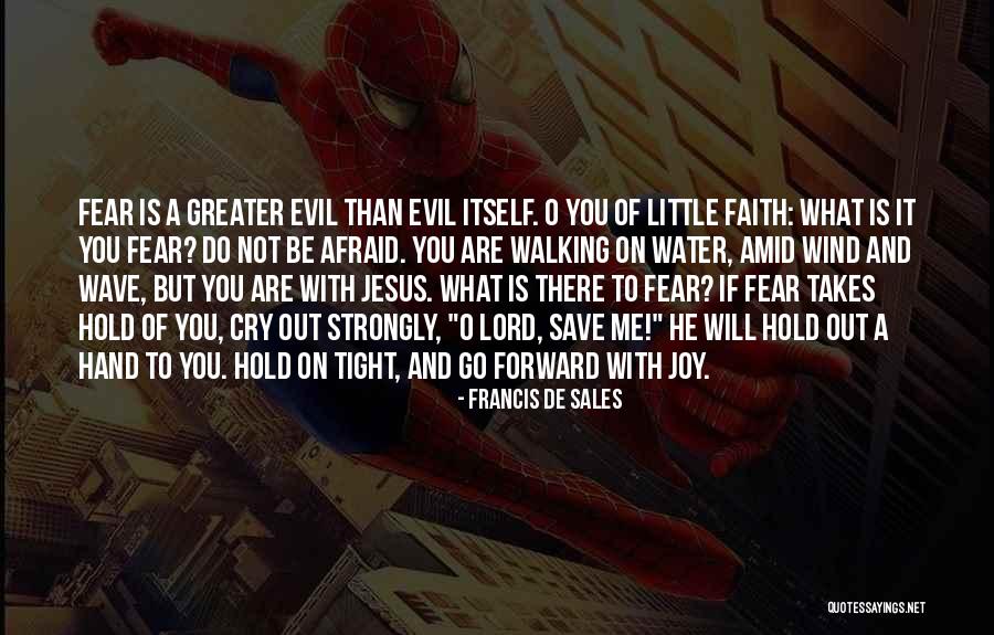 Fear And Evil Quotes By Francis De Sales Fear And Evil Quotes By Francis De Sales