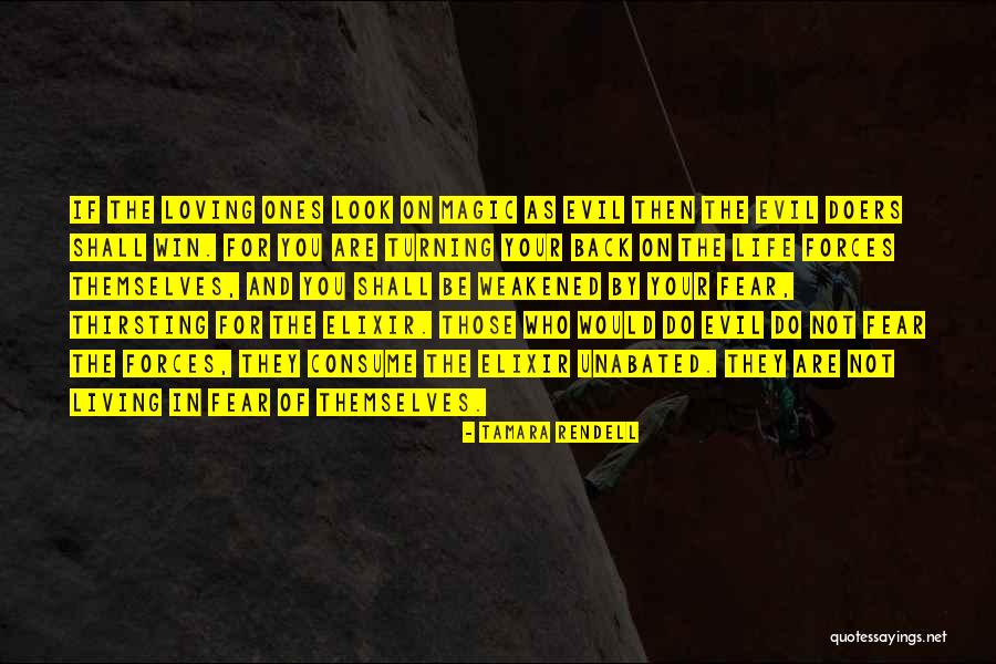Fear And Evil Quotes By Tamara Rendell Fear And Evil Quotes By Tamara Rendell