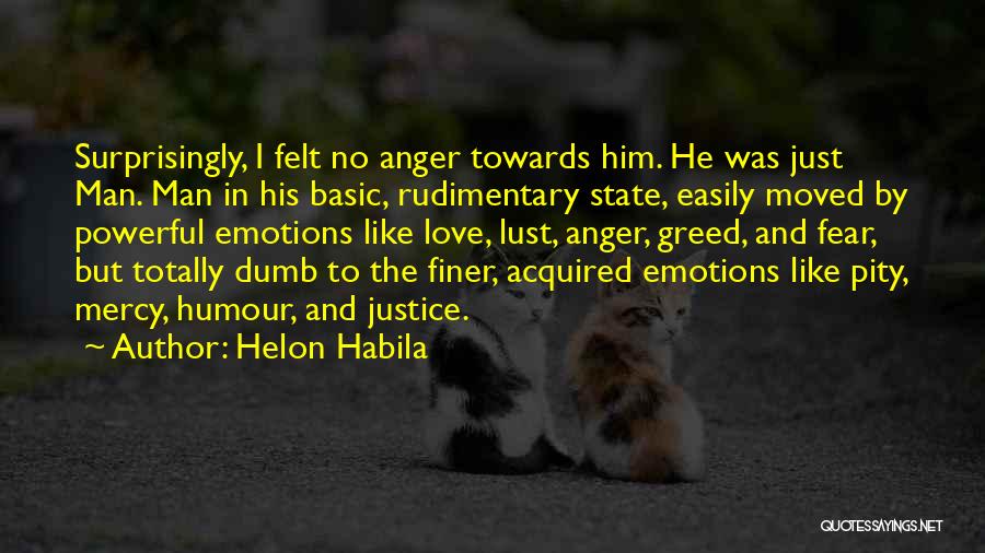 Fear And Greed Quotes By Helon Habila