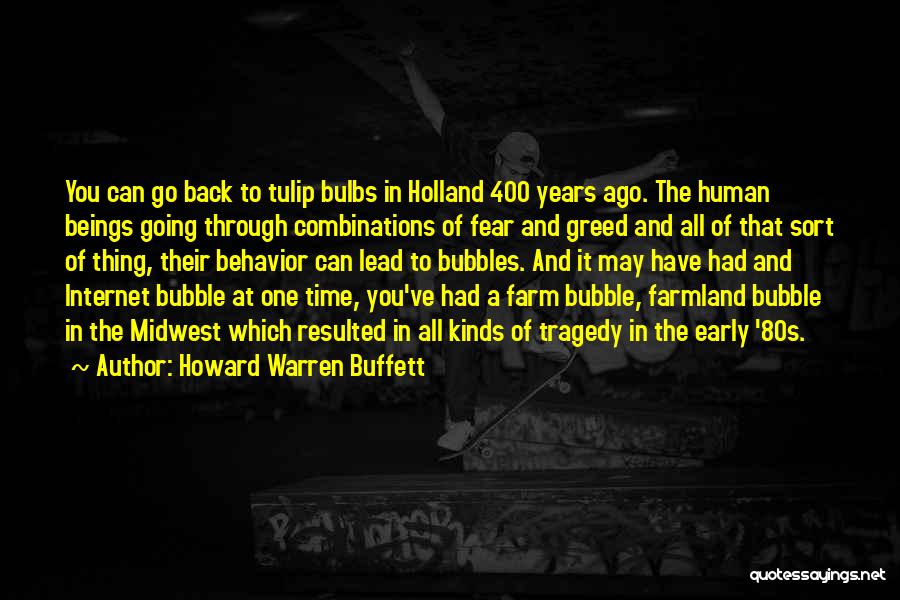 Fear And Greed Quotes By Howard Warren Buffett