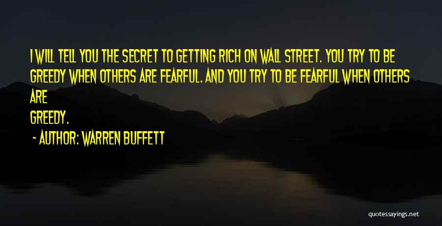 Fear And Greed Quotes By Warren Buffett