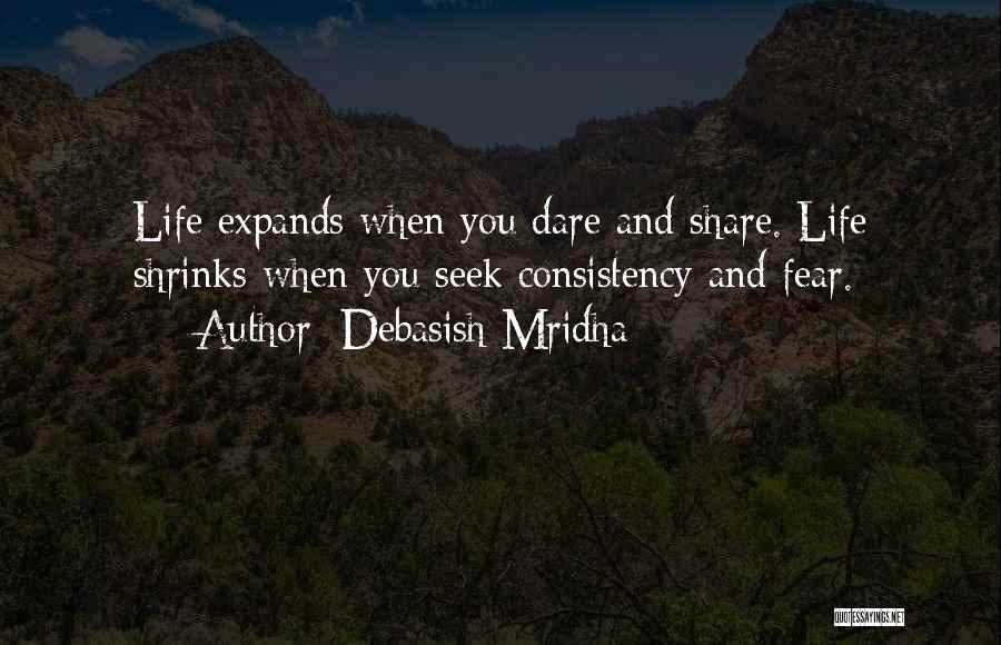Fear And Hope Quotes By Debasish Mridha