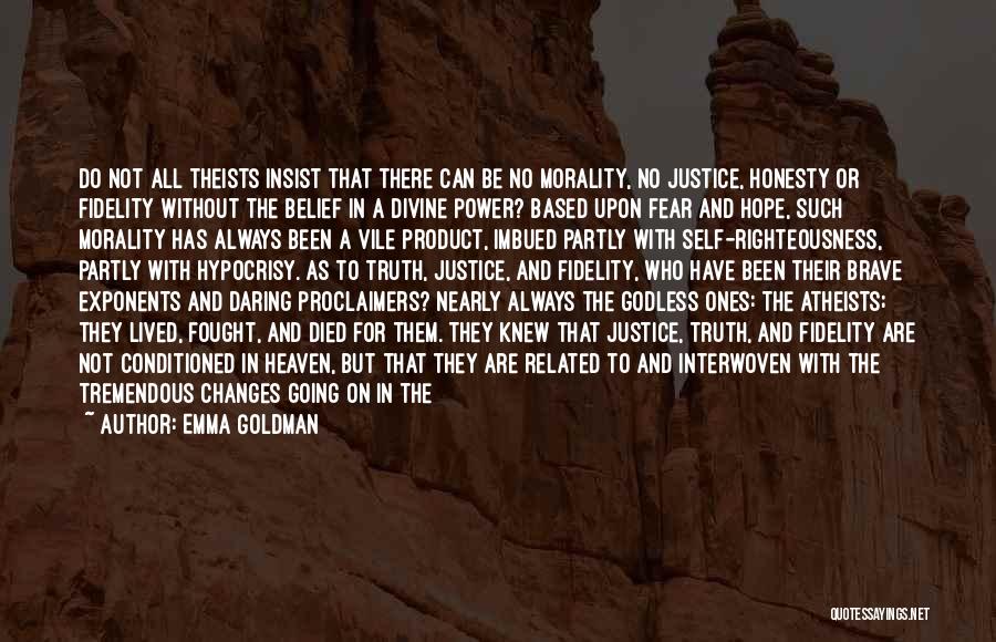 Fear And Hope Quotes By Emma Goldman