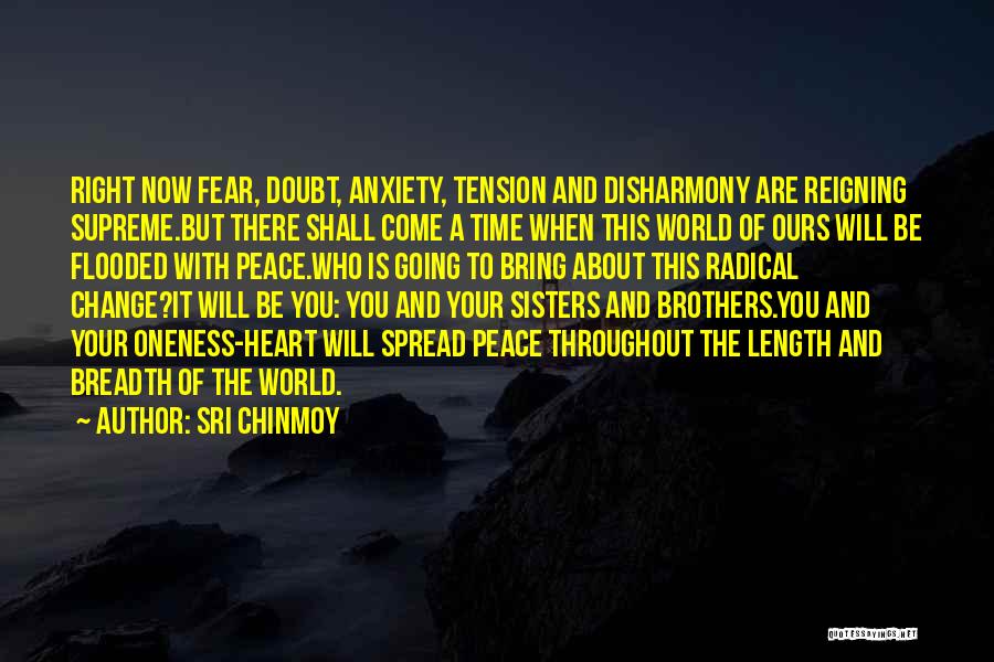 Fear And Hope Quotes By Sri Chinmoy