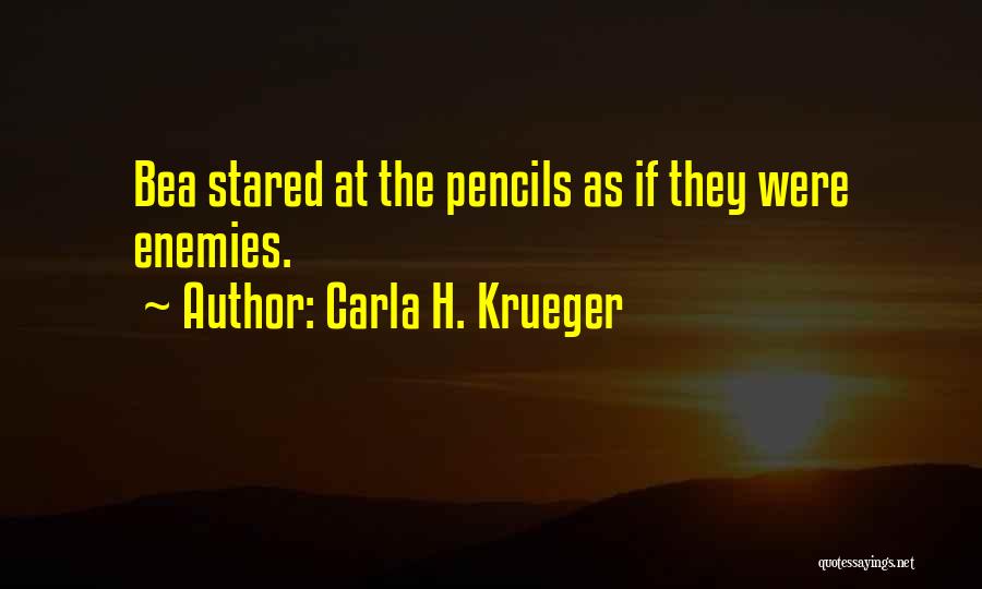 Fear And Self Doubt Quote Quotes By Carla H. Krueger