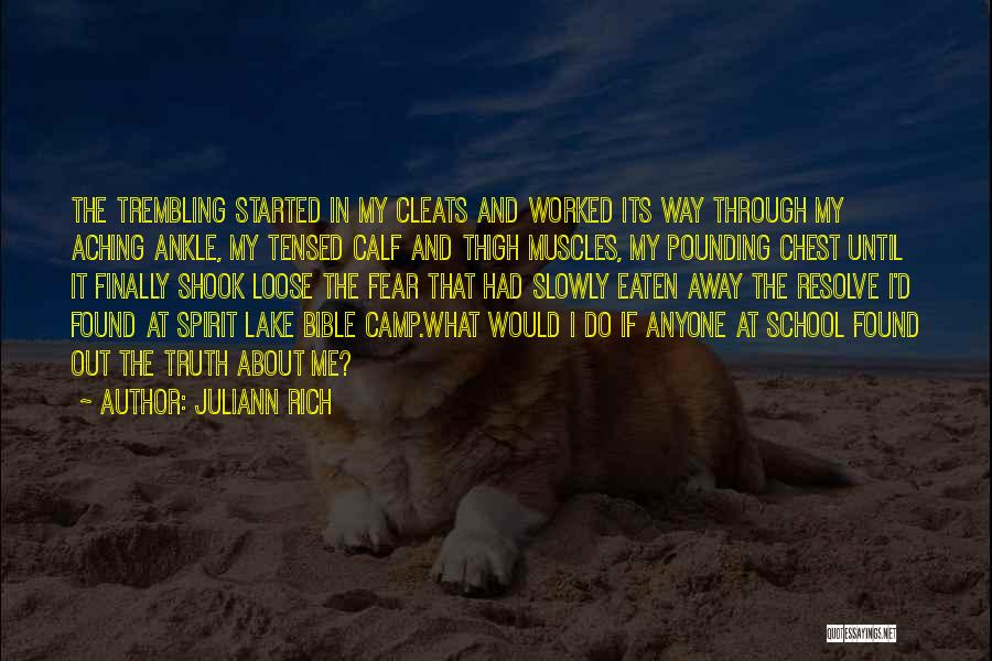 Fear And Trembling Quotes By Juliann Rich