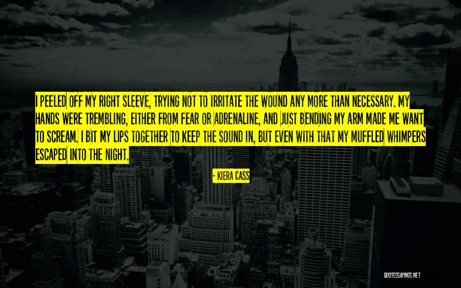 Fear And Trembling Quotes By Kiera Cass Fear And Trembling Quotes By Kiera Cass