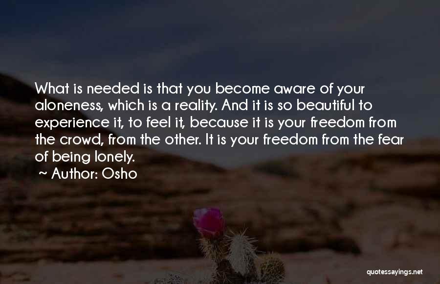 Fear By Osho Quotes By Osho