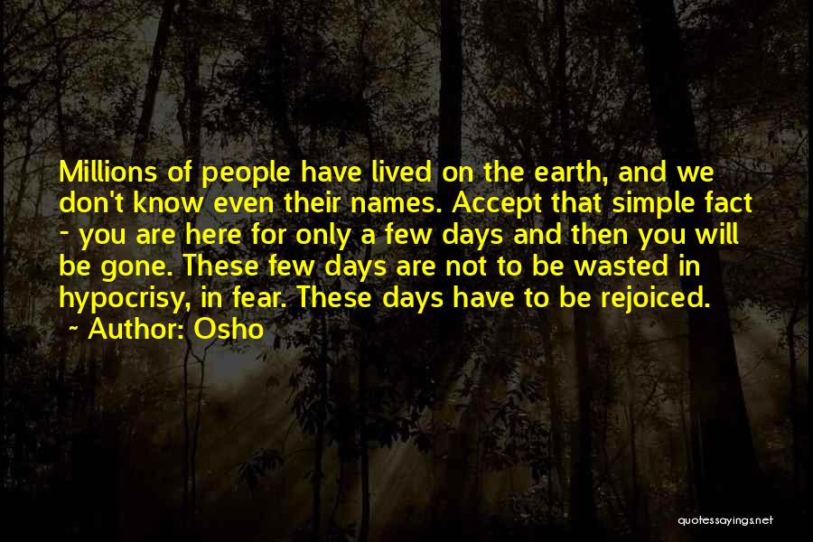 Fear By Osho Quotes By Osho