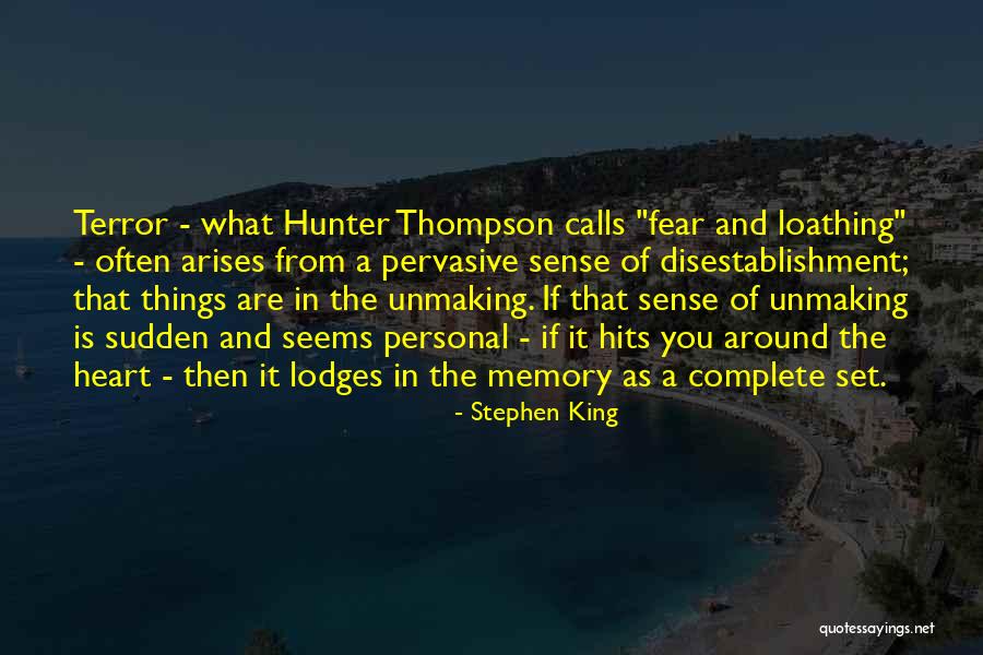 Fear By Stephen King Quotes By Stephen King