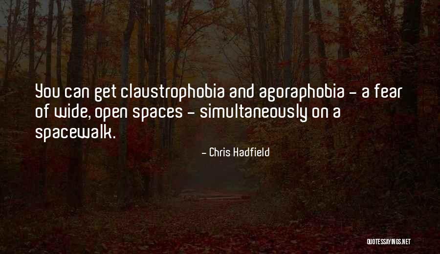 Fear Chris Hadfield Quotes By Chris Hadfield Fear Chris Hadfield Quotes By Chris Hadfield