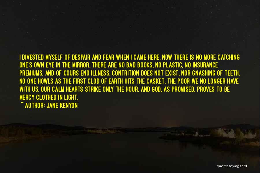 Fear Does Not Exist Quotes By Jane Kenyon