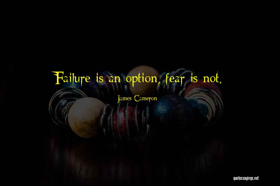 Fear Failure Quotes By James Cameron Fear Failure Quotes By James Cameron