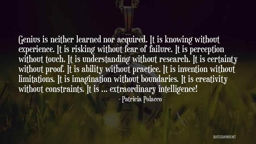 Fear Failure Quotes By Patricia Polacco Fear Failure Quotes By Patricia Polacco