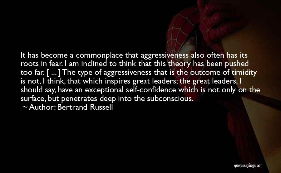 Fear Fear Quotes By Bertrand Russell