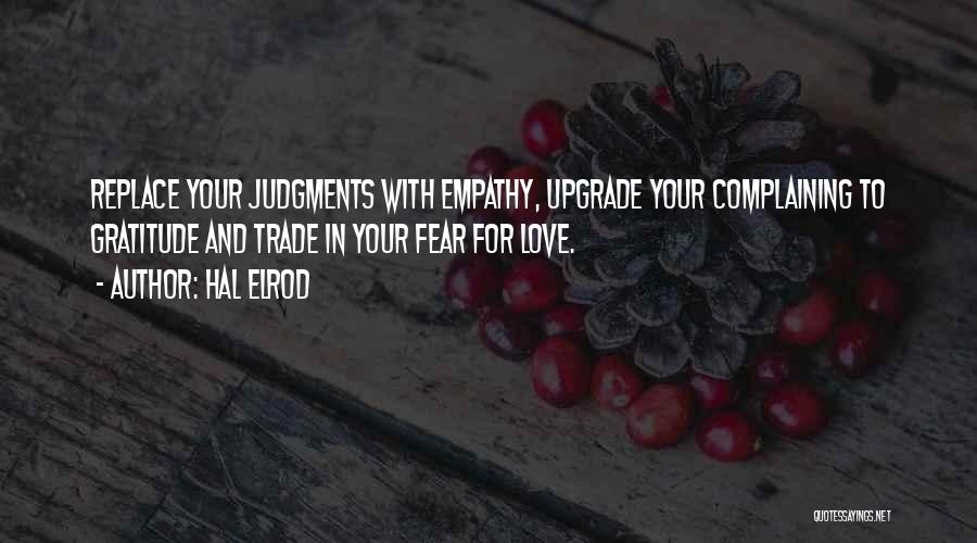 Fear For Love Quotes By Hal Elrod