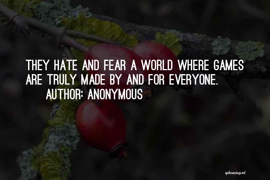 Fear For Quotes By Anonymous