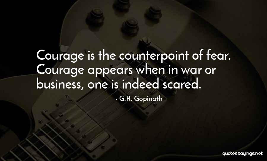 Fear In Business Quotes By G.R. Gopinath Fear In Business Quotes By G.R. Gopinath