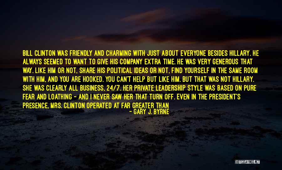 Fear In Business Quotes By Gary J. Byrne Fear In Business Quotes By Gary J. Byrne