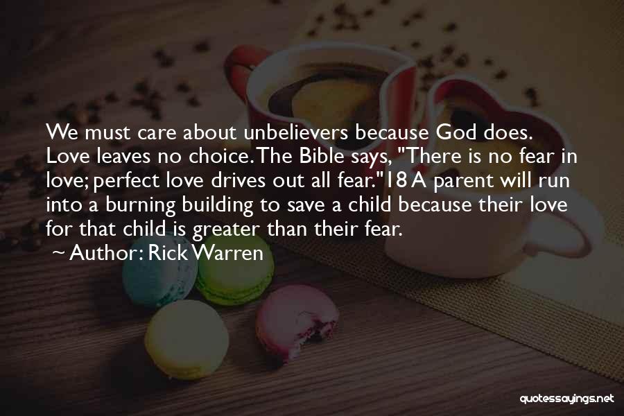Fear In The Bible Quotes By Rick Warren