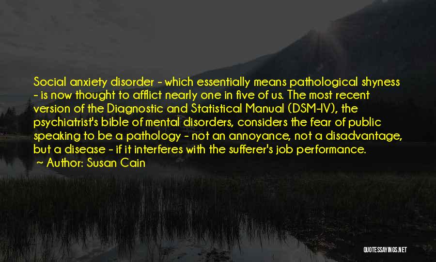 Fear In The Bible Quotes By Susan Cain