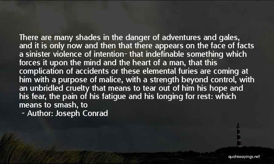 Fear Is Necessary Quotes By Joseph Conrad