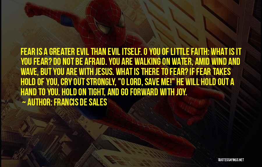 Fear Itself Quotes By Francis De Sales