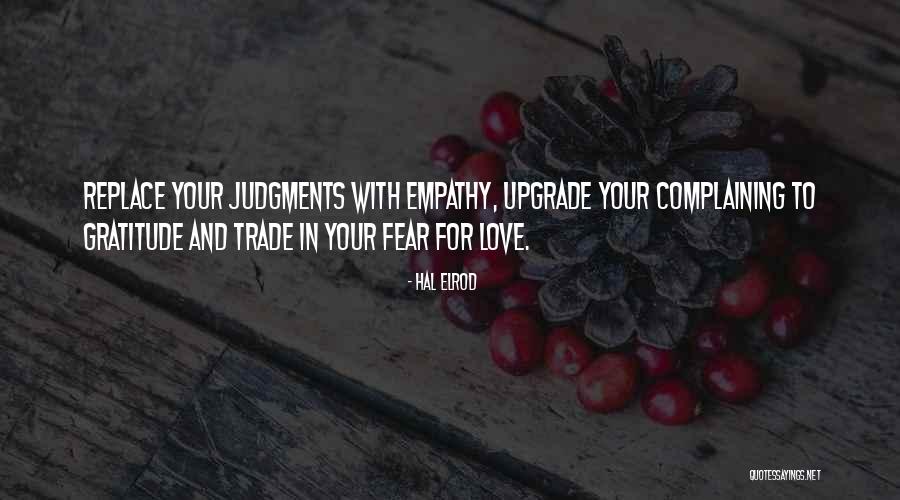 Fear Love Quotes By Hal Elrod