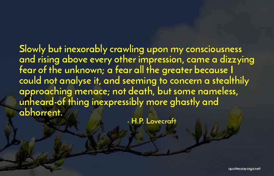 Fear Lovecraft Quotes By H.P. Lovecraft Fear Lovecraft Quotes By H.P. Lovecraft